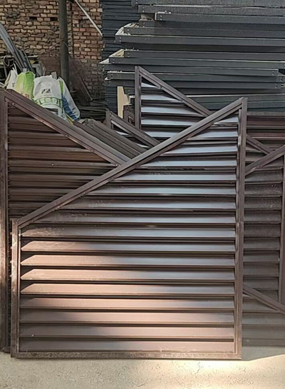 異形鋅鋼百葉窗